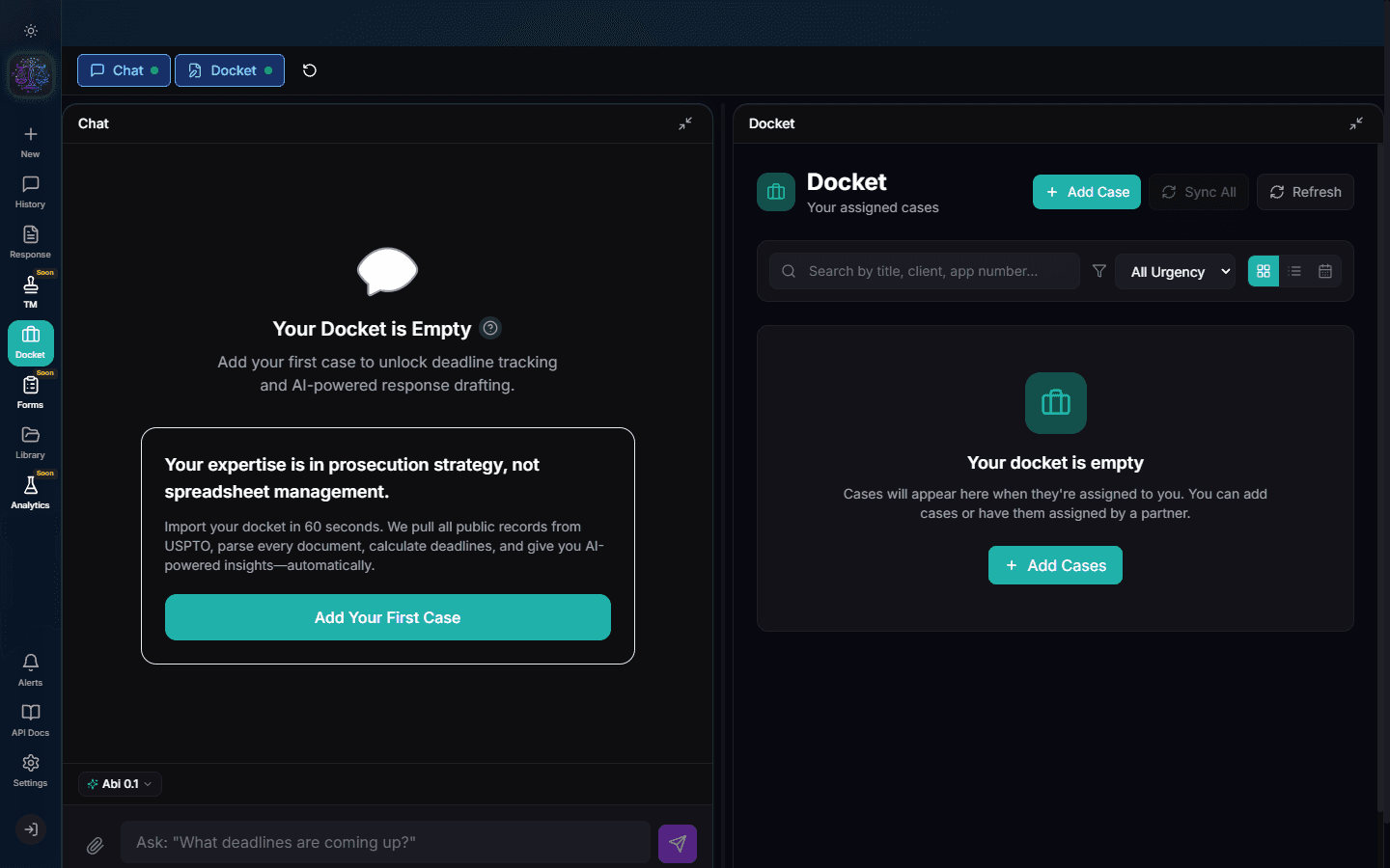 Step 1: Docket Overview