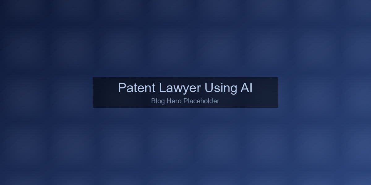 Patent lawyer using ABIGAIL AI